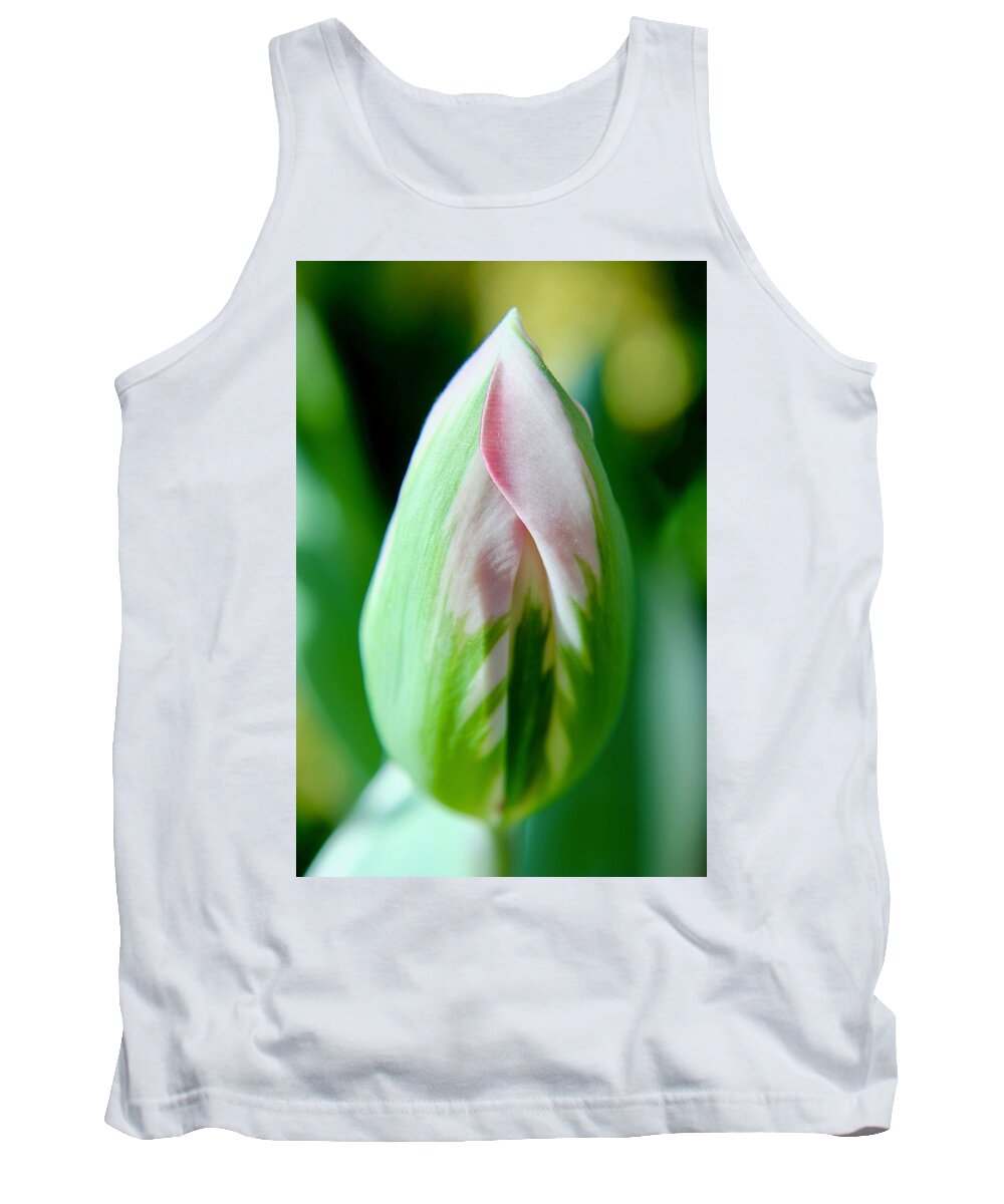 Flower Tank Top featuring the photograph Awakening by Sarah Lilja