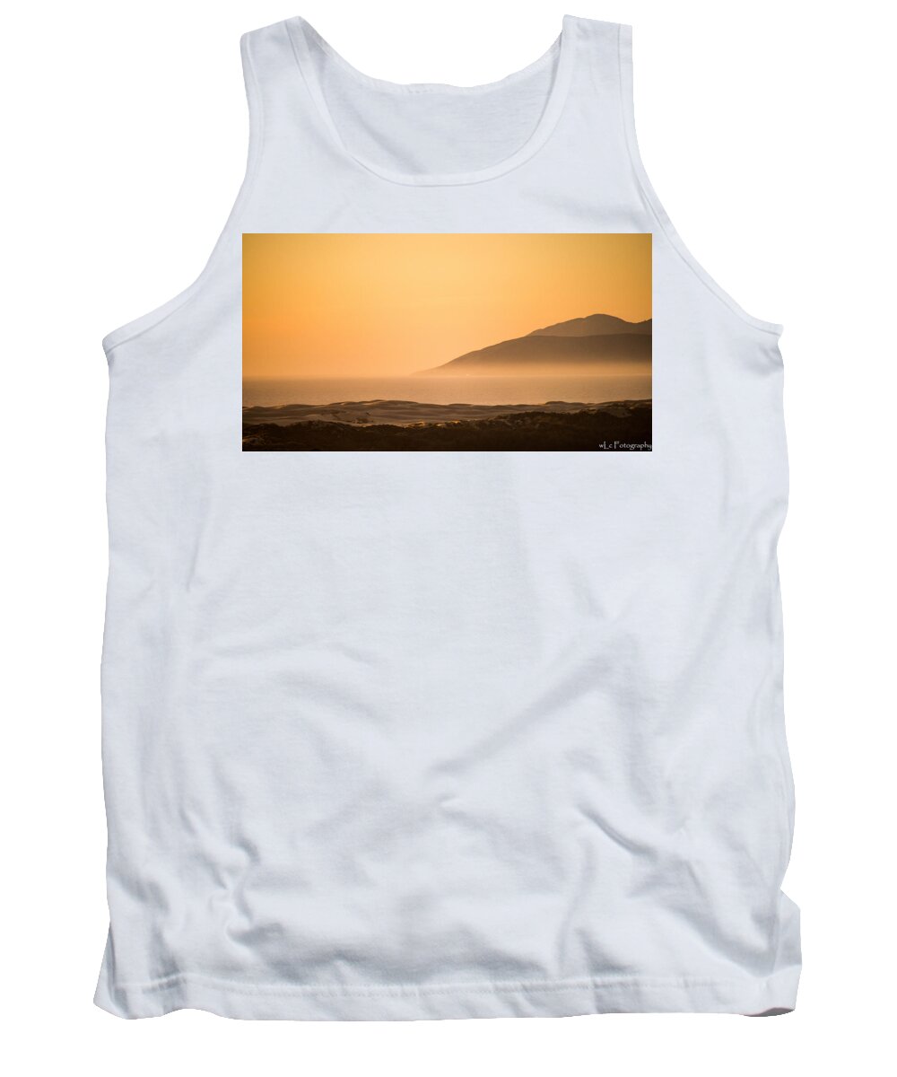 Ocean Tank Top featuring the photograph Pismo Sunrise by Wendy Carrington