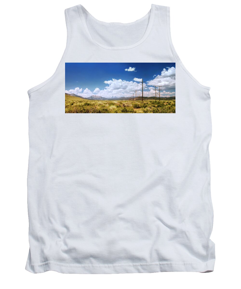 Sierra Mountains Tank Top featuring the photograph Plains of the Sierras by Bryant Coffey