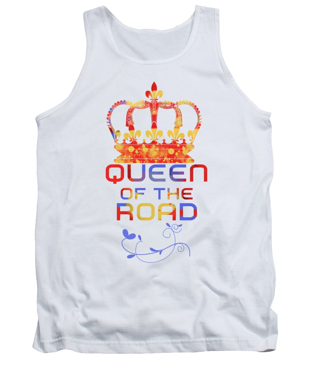 Graphic Tank Top featuring the photograph Queen Of The Road by Pedro Cardona Llambias