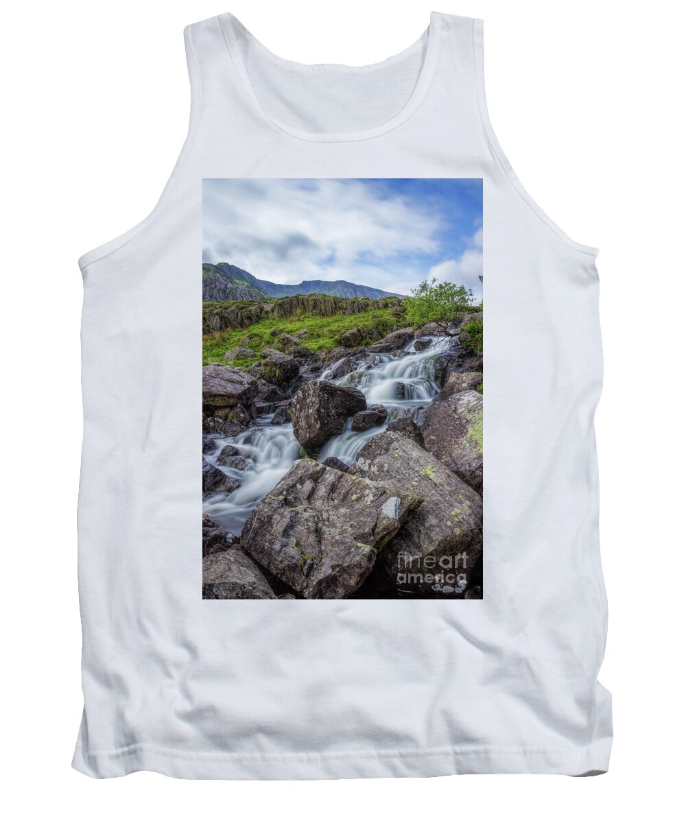 Snowdonia National Park Tank Top featuring the photograph Rapids of Snowdonia by Ian Mitchell
