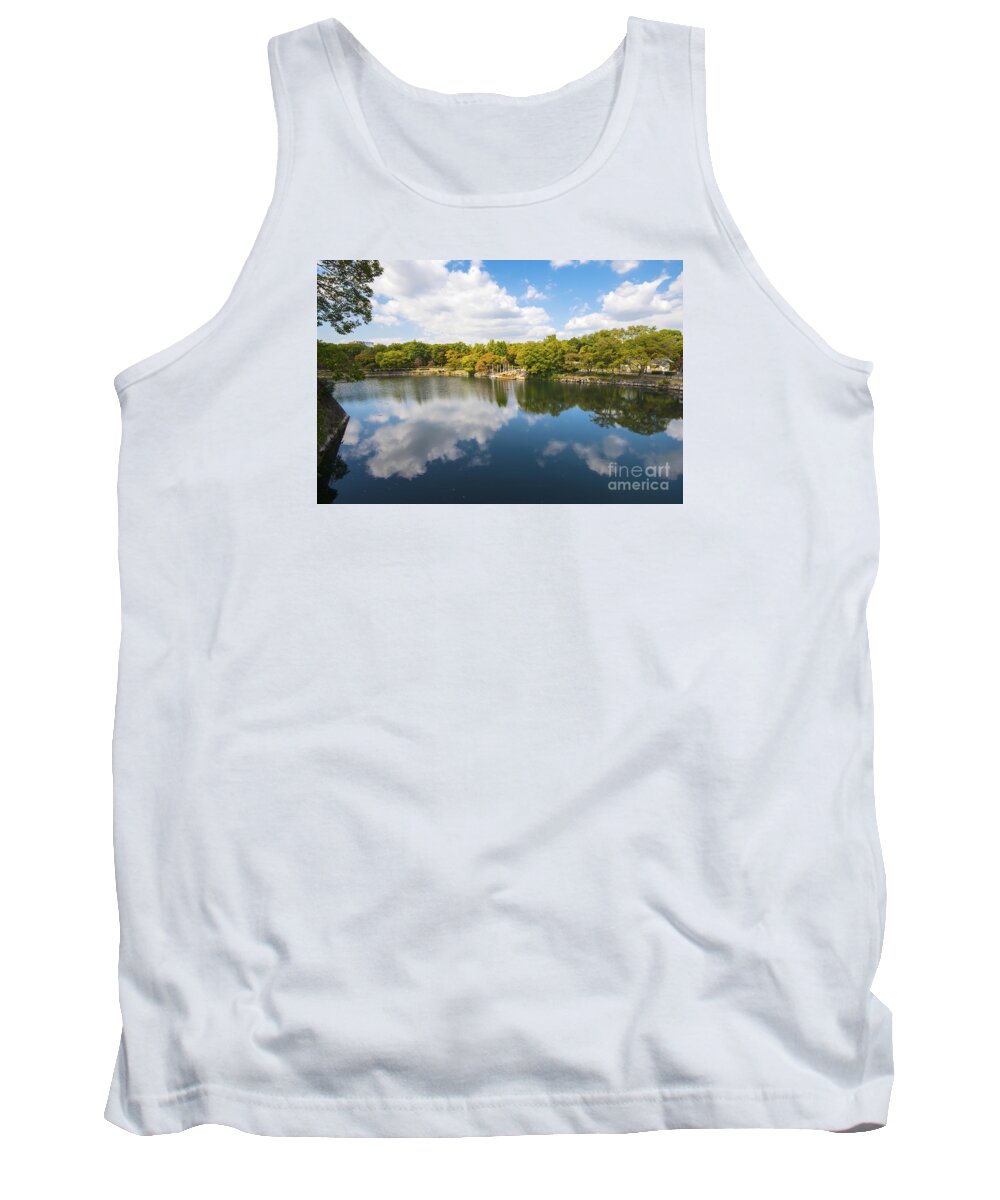 Landscape Tank Top featuring the photograph Reflections by Pravine Chester