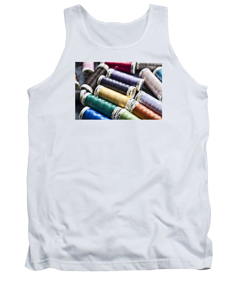 Sharon Popek Tank Top featuring the photograph Rolling Color by Sharon Popek