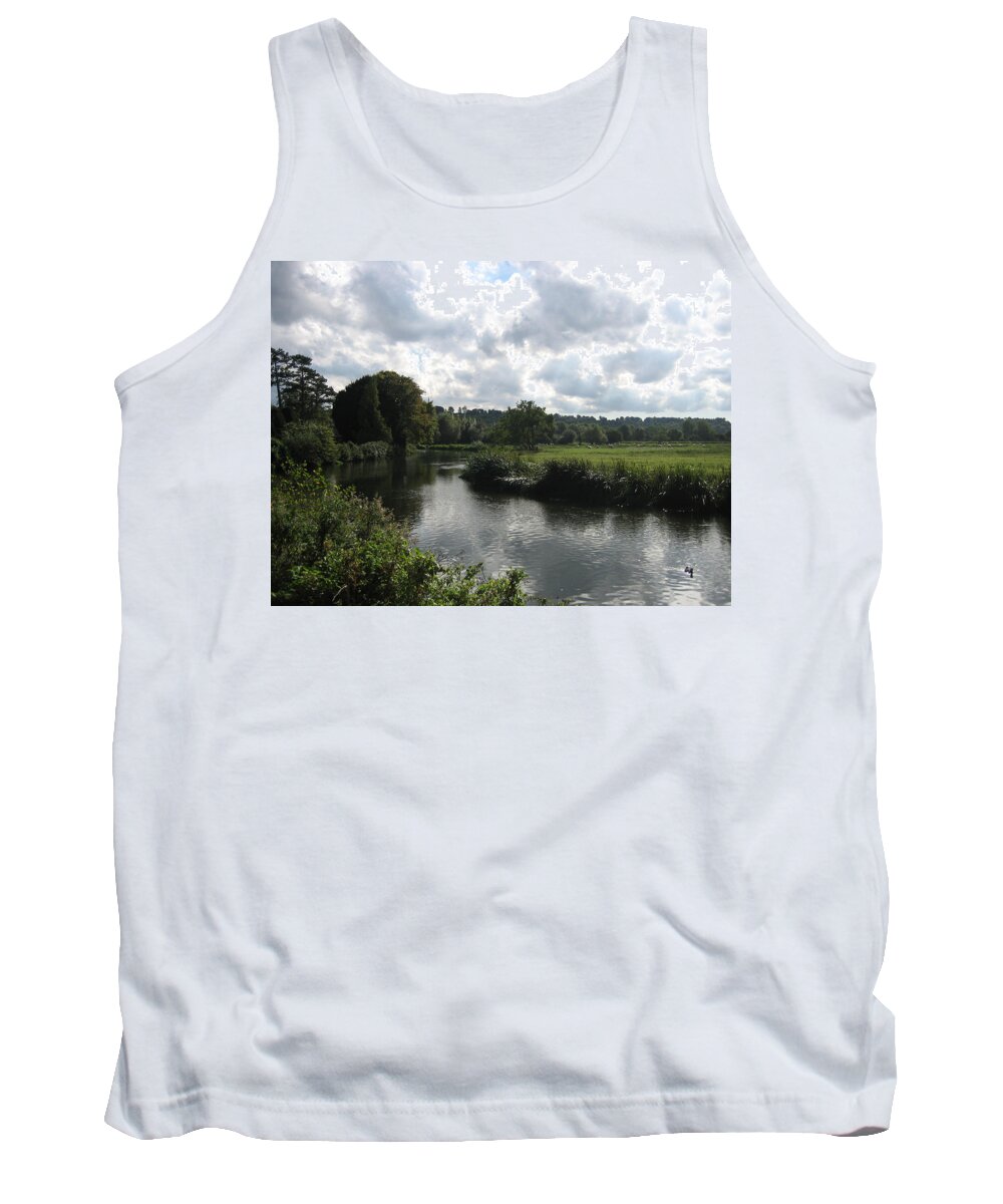 Salisbury Photograph Print Tank Top featuring the photograph Salisbury by Annette Hadley