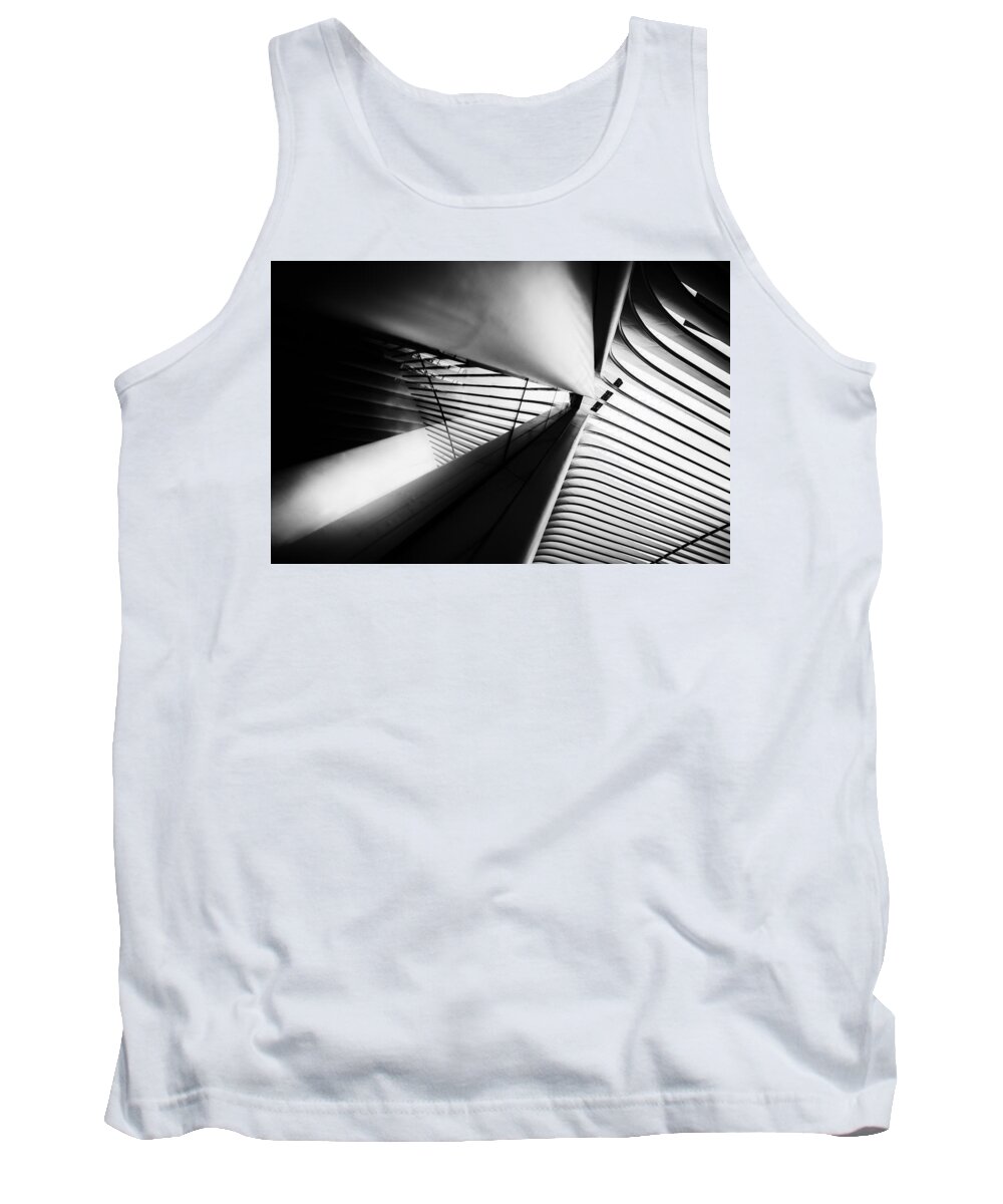 Nyc Tank Top featuring the photograph Scale Out by Johnny Lam