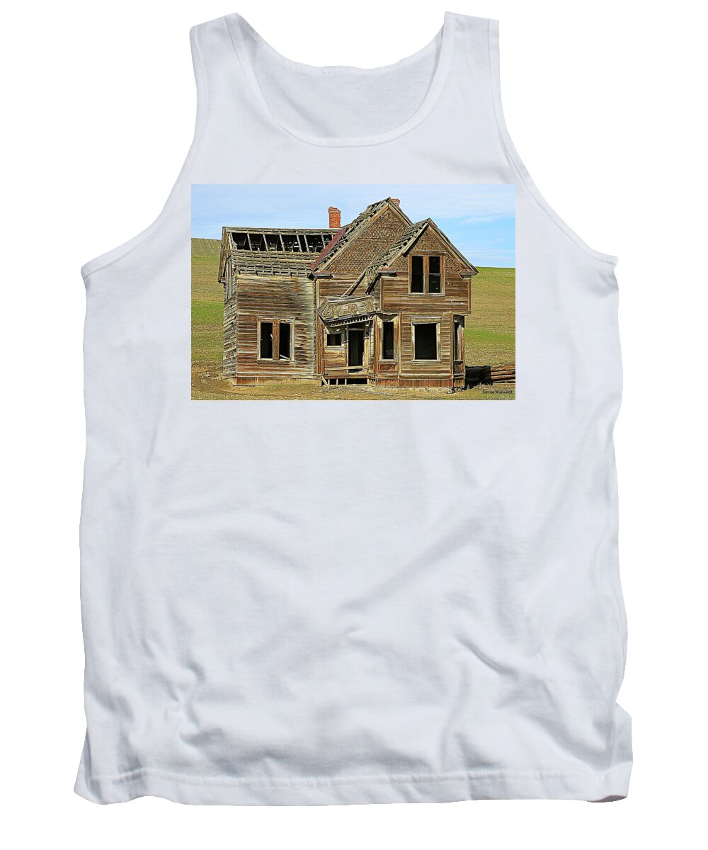 Oregon Tank Top featuring the photograph Sears and Roebuck by Steve Warnstaff