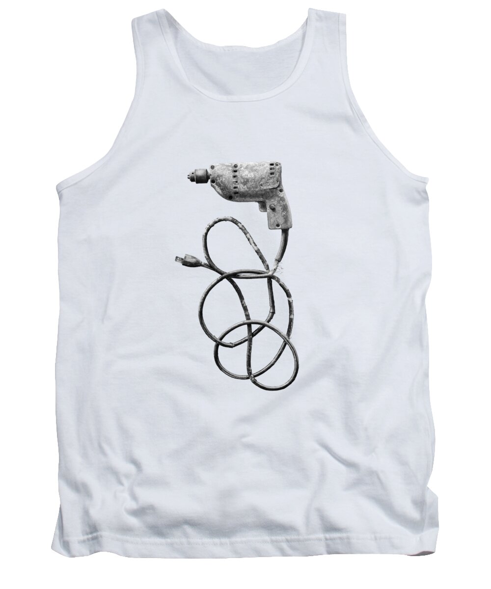Antique Tank Top featuring the photograph Sioux Tools Drill I by YoPedro