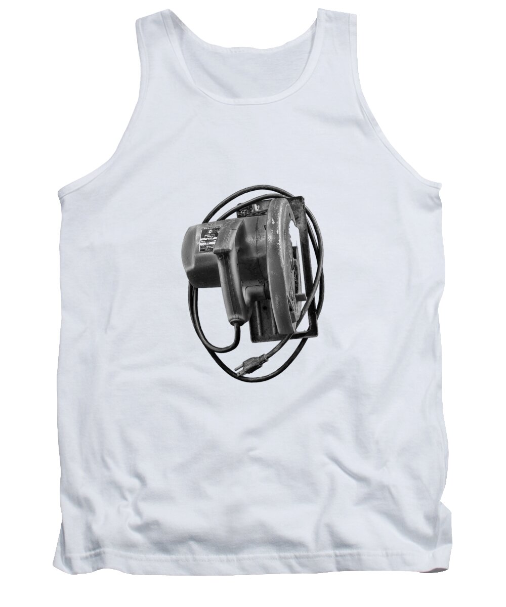Antique Tank Top featuring the photograph Skilsaw Top by YoPedro