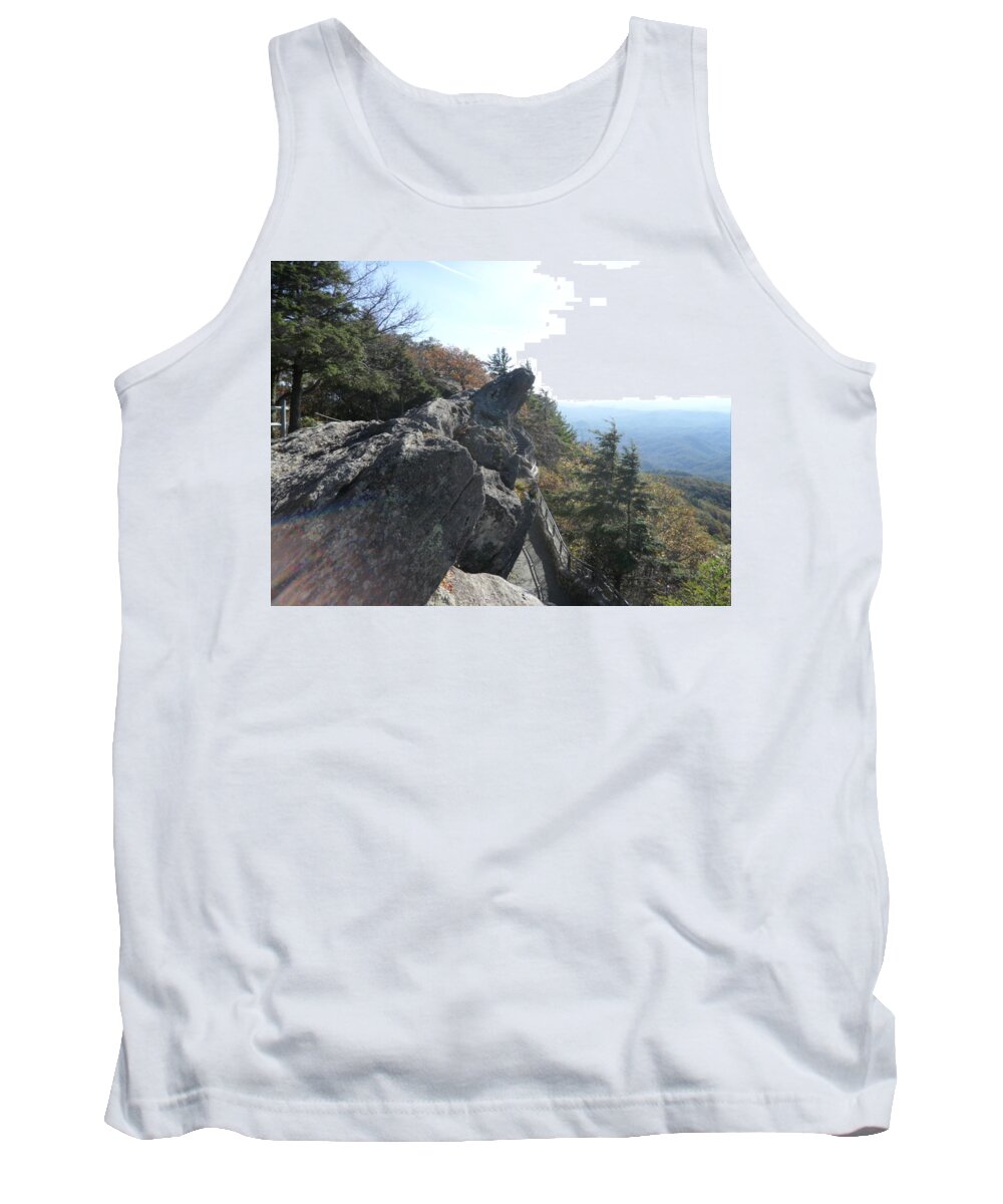 Smoky Mountains Tank Top featuring the photograph Smokies 18 by Val Oconnor