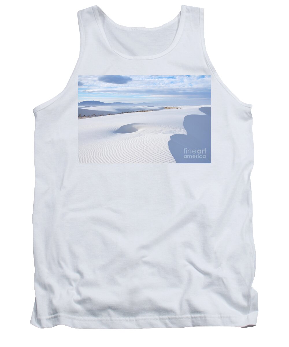 White Sands Tank Top featuring the photograph Soft Enchantment by Vivian Christopher