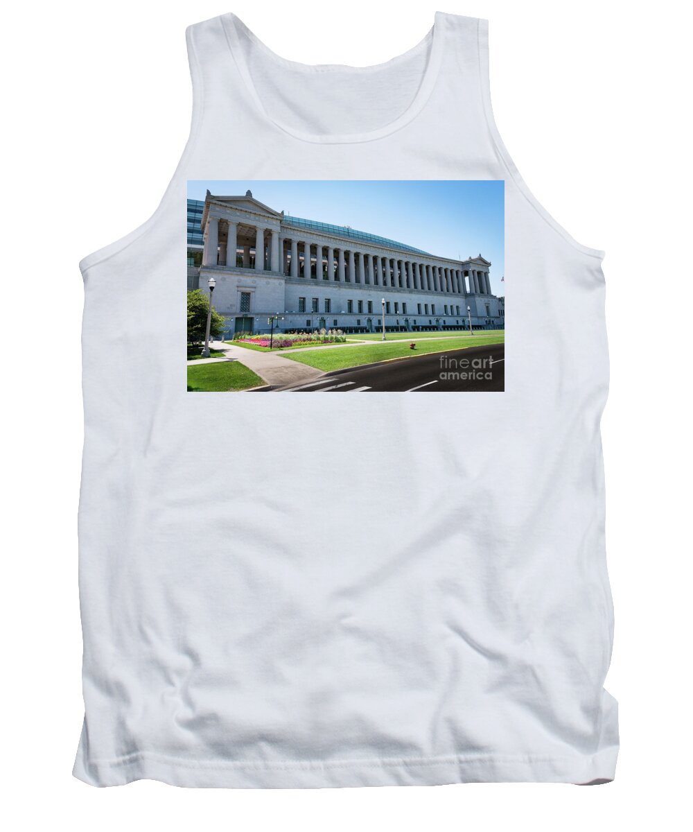 Chicago Tank Top featuring the photograph Soldier Field by David Levin