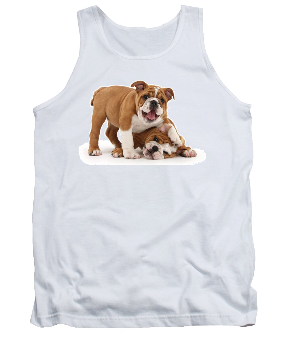 Playful Tank Top featuring the photograph Sorry, didn't see you there by Warren Photographic