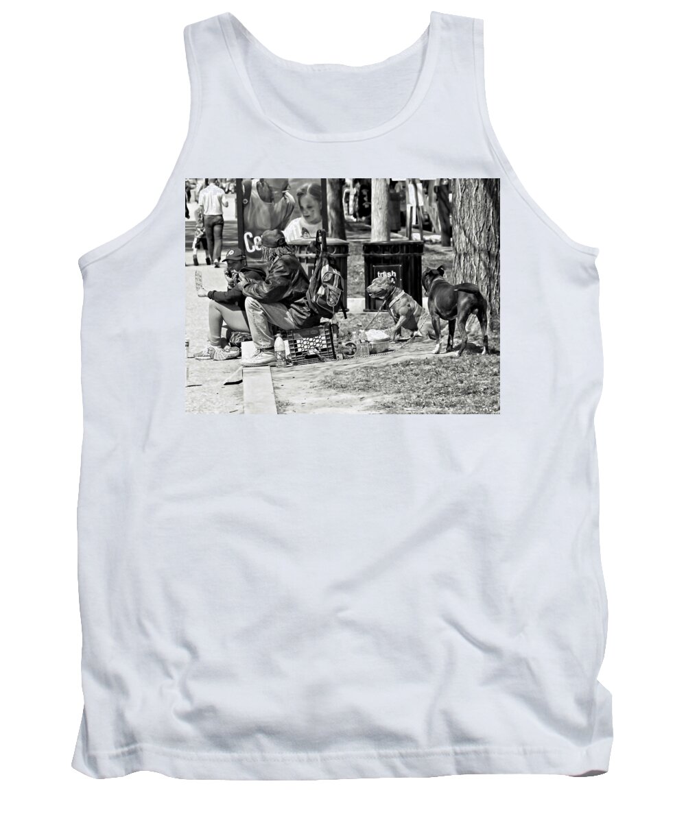 Pandering Tank Top featuring the photograph Spare Change by Jackson Pearson