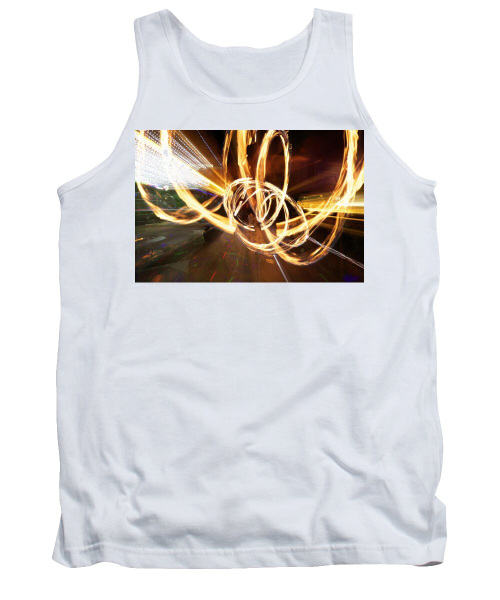 Poi Tank Top featuring the photograph Speed spin by Ellery Russell