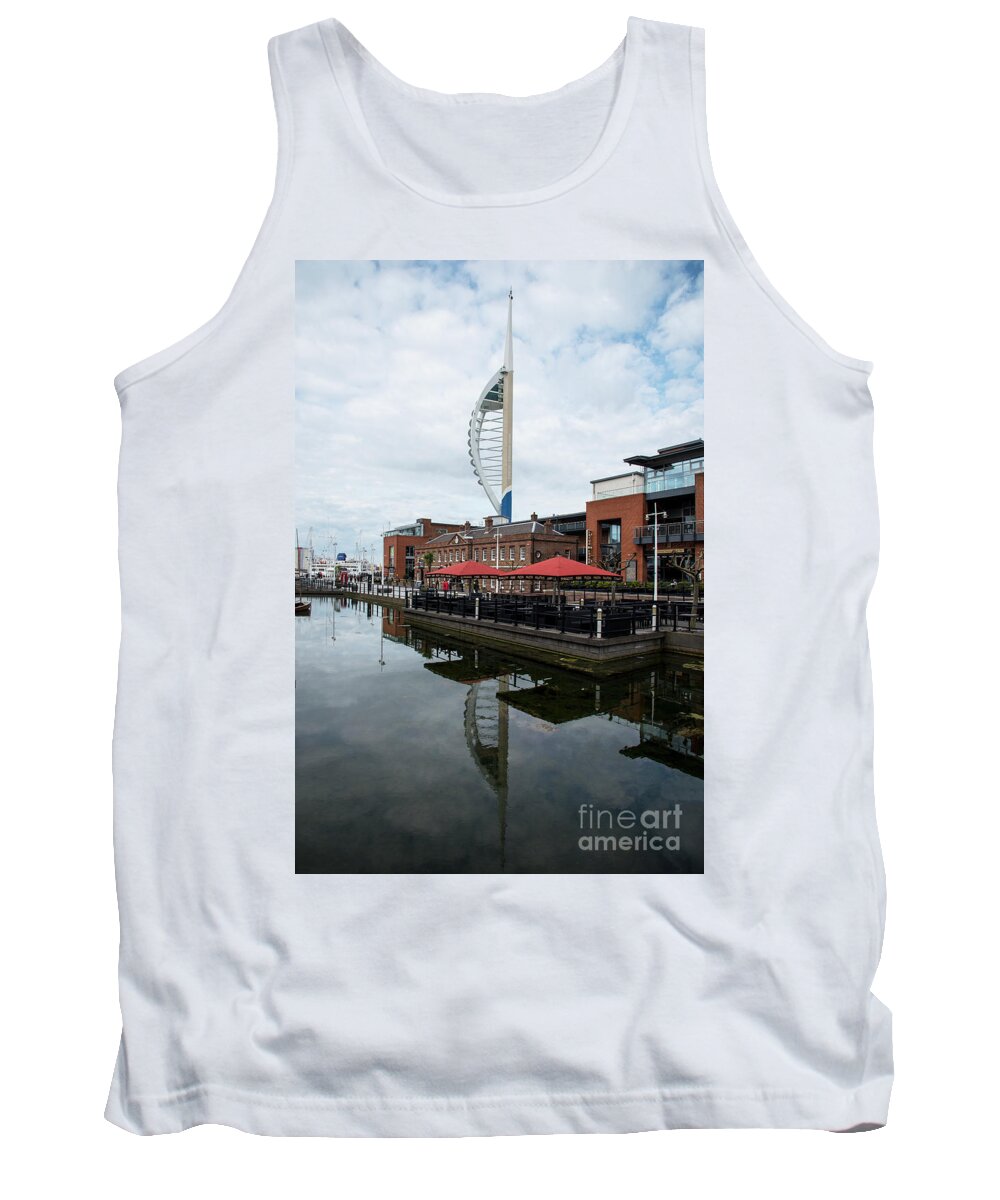 Spinnaker Tank Top featuring the photograph Spinnaker Tower Portsmouth by Chris Thaxter