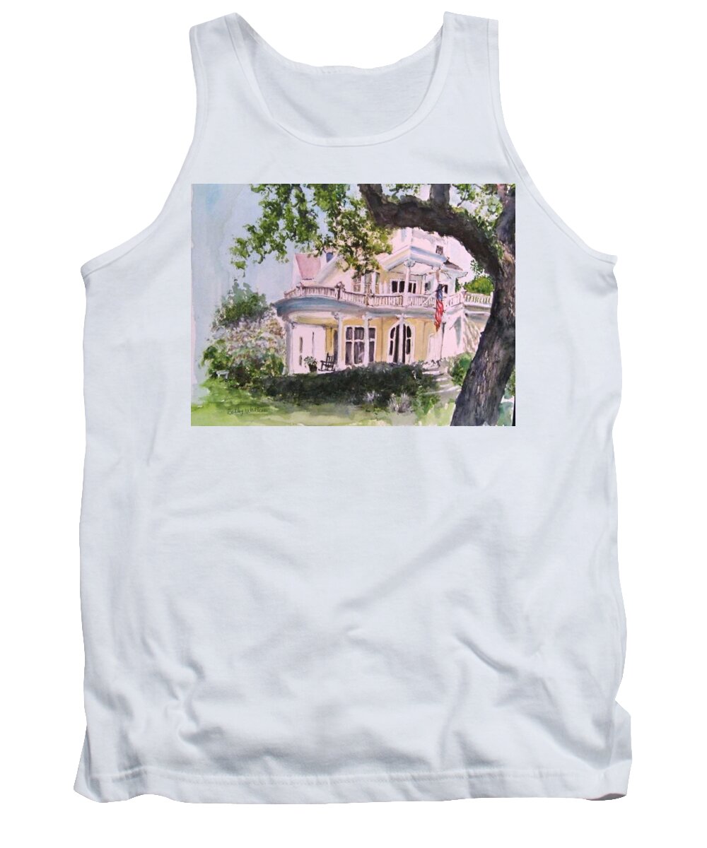 New Orleans Tank Top featuring the painting St Charles @ Valance New Orleans by Bobby Walters