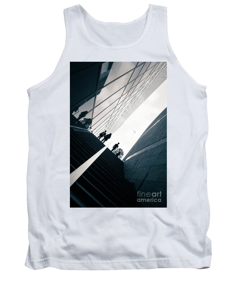 White Tank Top featuring the photograph Street photography Tokyo by Jane Rix