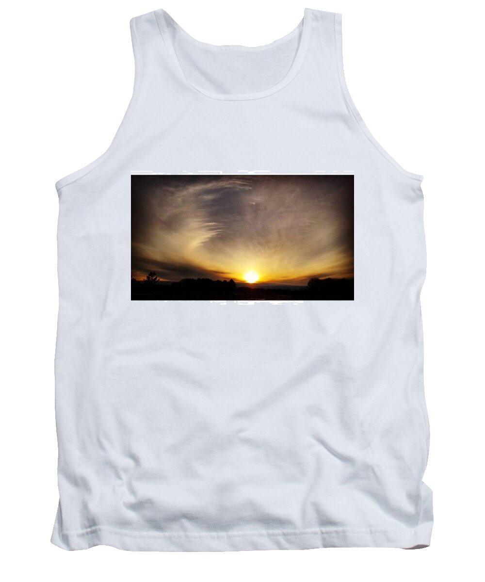 Beautiful Tank Top featuring the photograph Sunday Sun by Mnwx Watcher