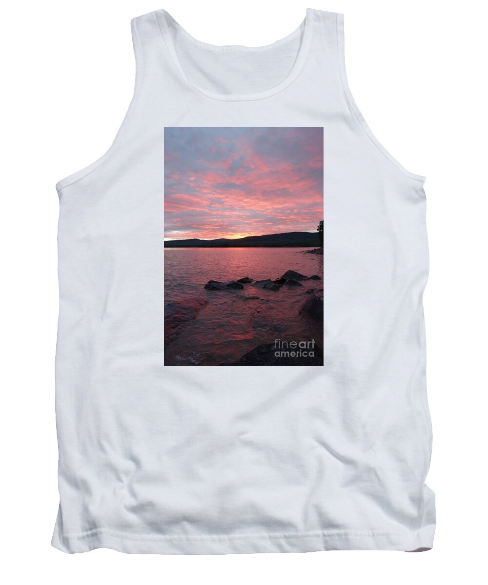 Lake Superior Tank Top featuring the photograph Superior Delight by Sandra Updyke