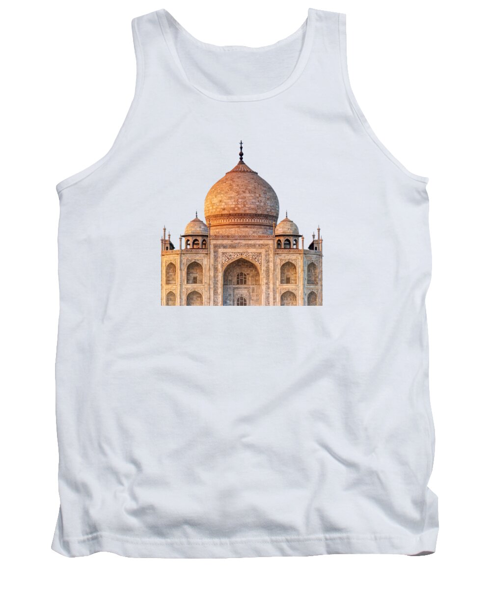 Agra Tank Top featuring the photograph Taj Mahal T by Ivan Slosar