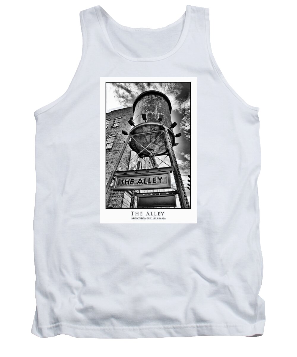 Montgomery Tank Top featuring the digital art The Alley by Greg Sharpe