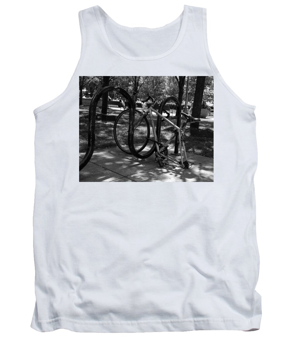 Bike Tank Top featuring the photograph The Forgotten by Stuart Manning