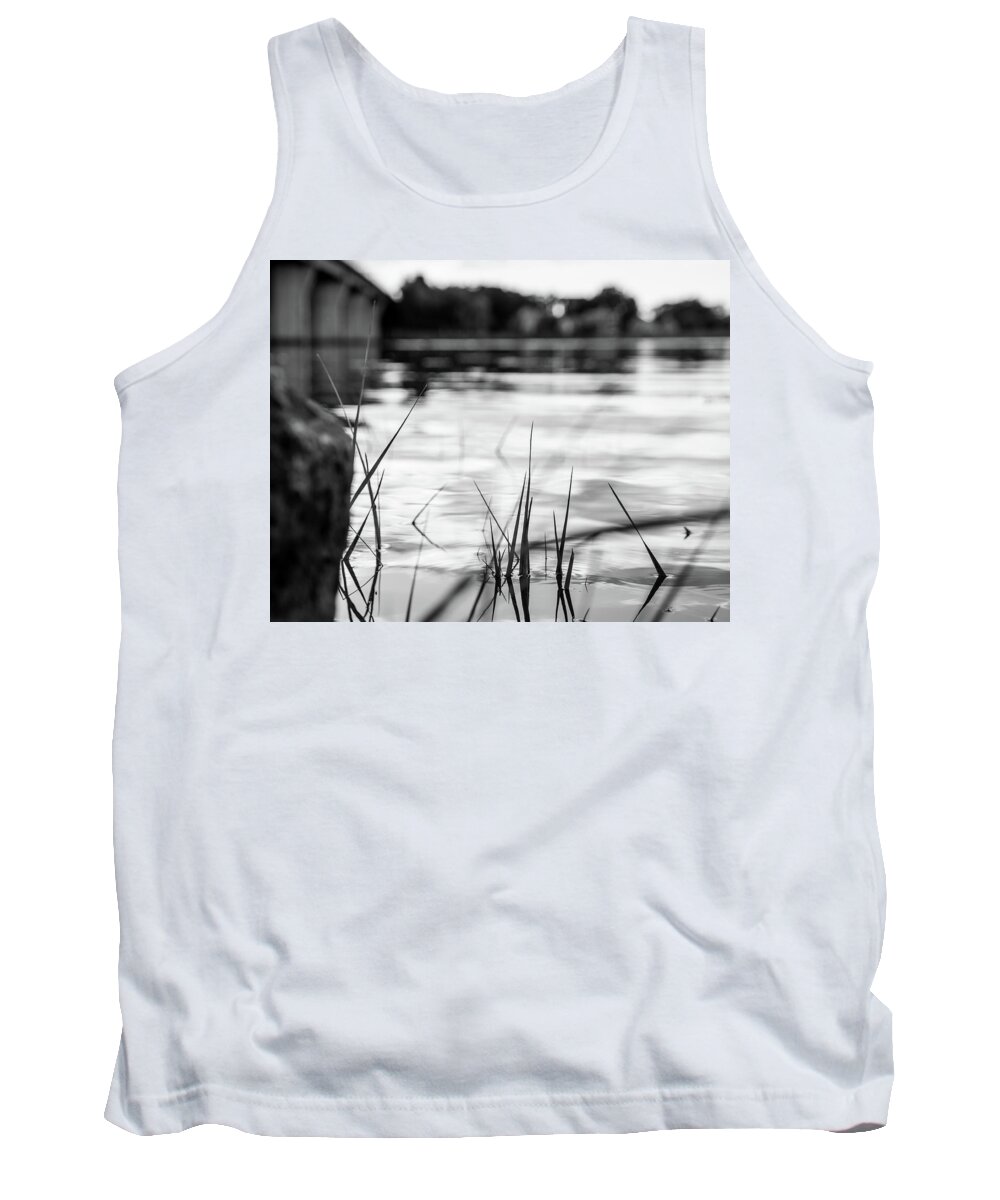 Neponset Tank Top featuring the photograph River by Christopher Brown