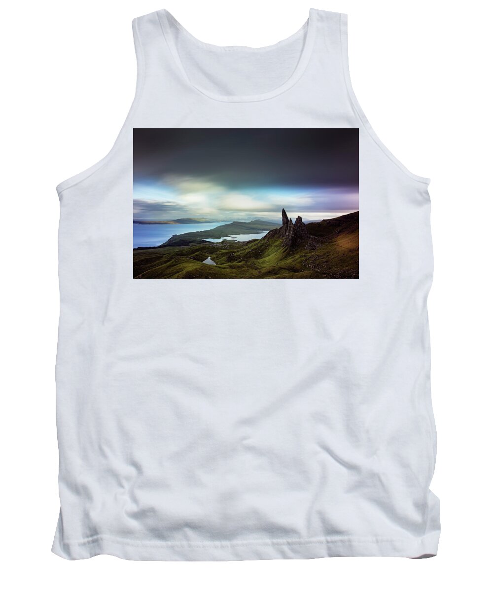 The Old Man Of Storr Tank Top featuring the photograph The Old Man of Storr on the Isle of Skye, Scotland by Ian Good