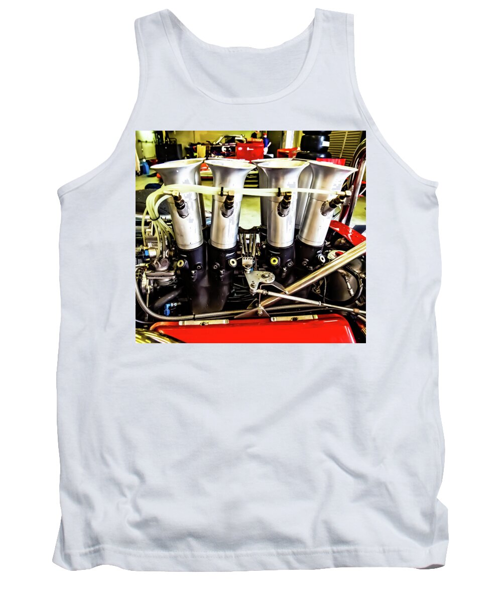 Indy 500 Tank Top featuring the photograph The Pipes the Pipes are Calling by Josh Williams