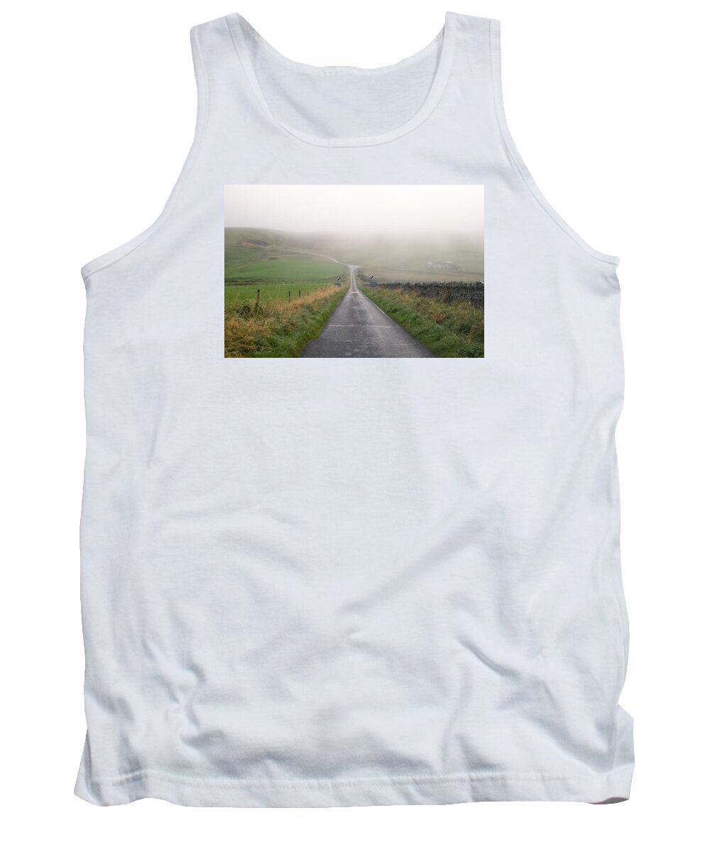 Scottish Tank Top featuring the photograph The Road Leads Back To You by Lucinda Walter