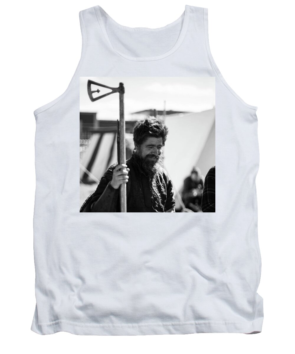 Viking Tank Top featuring the photograph The Vikings Are Coming! by Aleck Cartwright