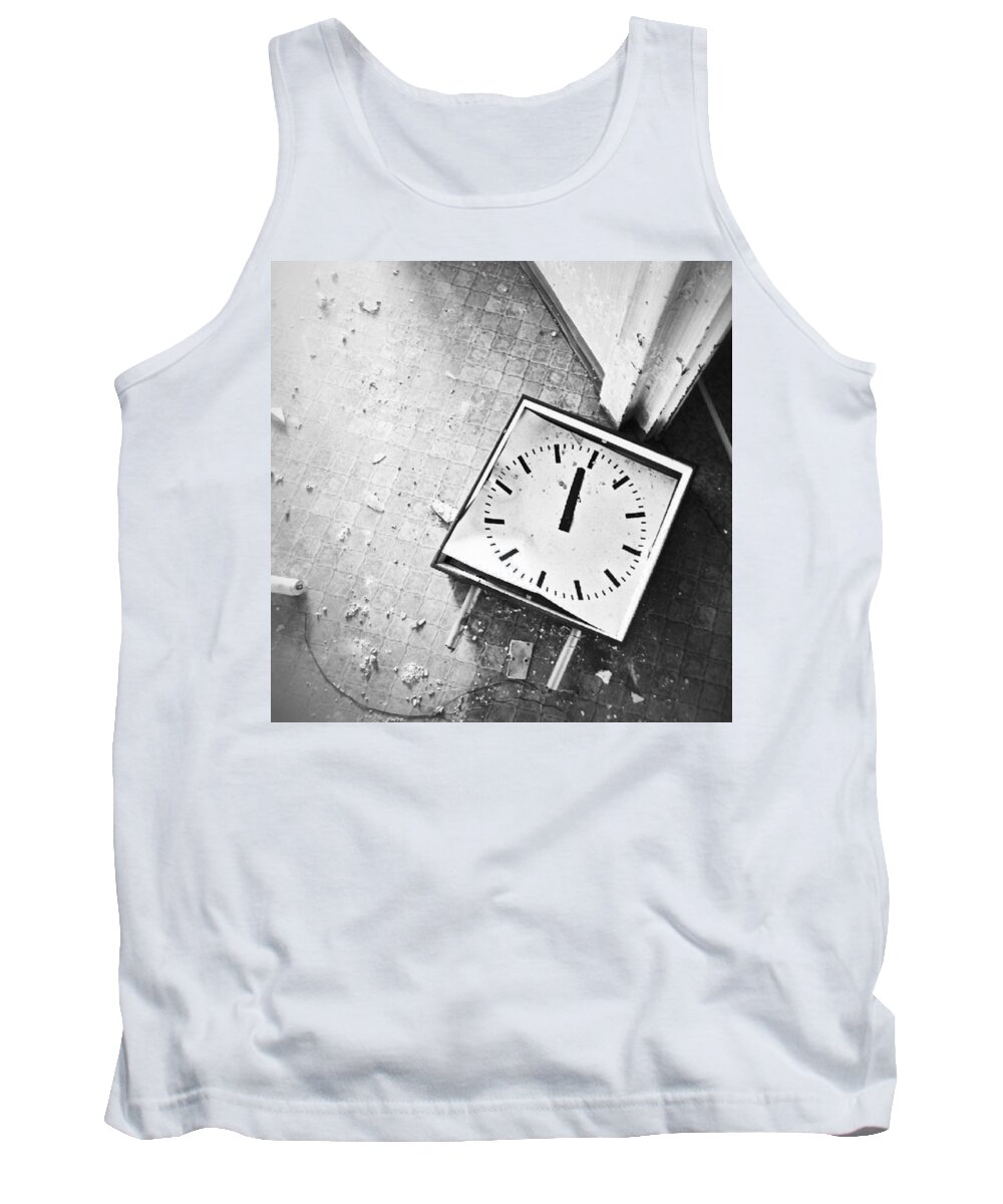  Tank Top featuring the photograph Time Was Running Out Fast by Mandy Tabatt