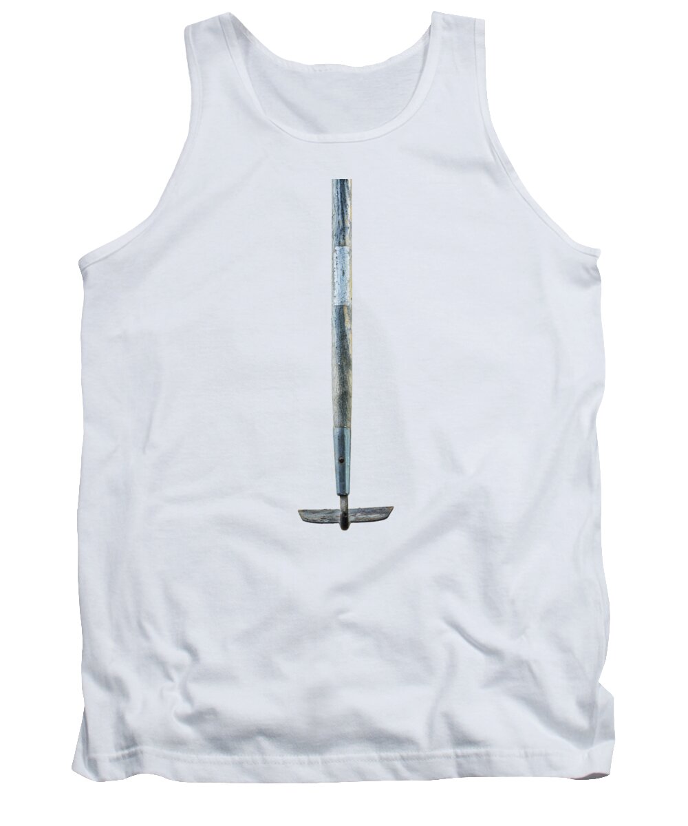 Art Tank Top featuring the photograph Tools On Wood 22 on BW by YoPedro