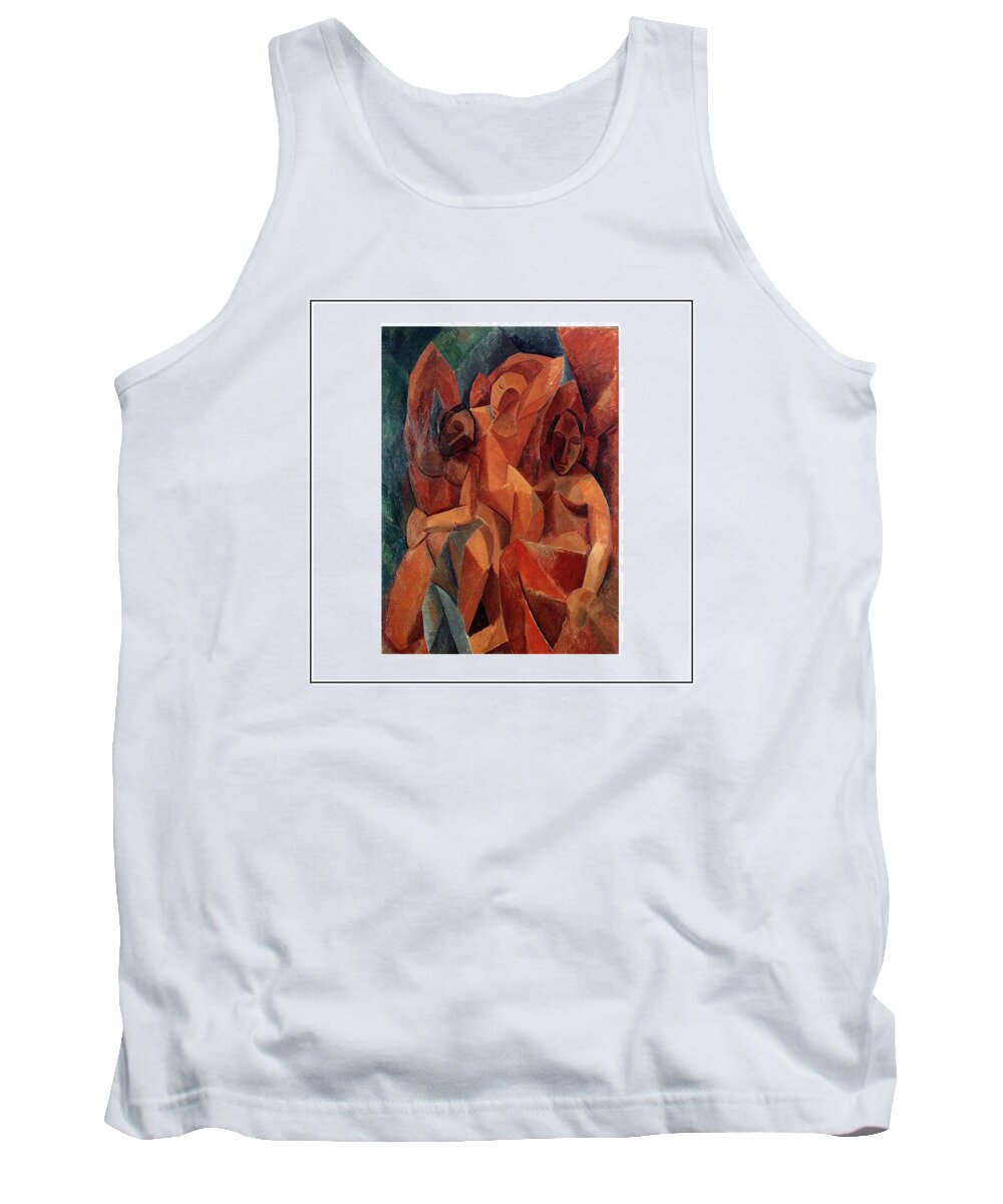 Pablo Picasso Tank Top featuring the painting Trois femmes Three Women by Movie Poster Prints