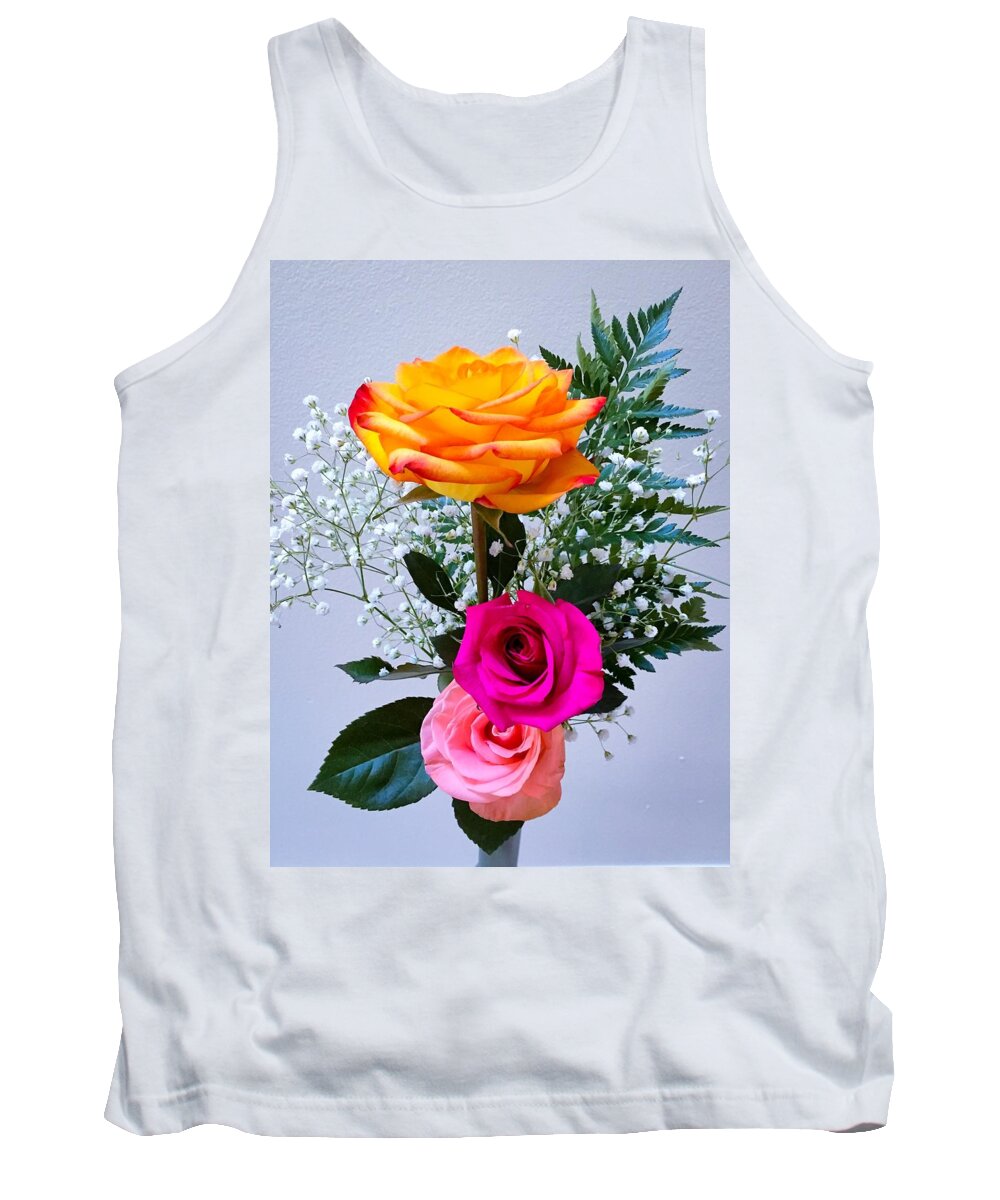 Roses Tank Top featuring the photograph True Beauty by Carlos Avila