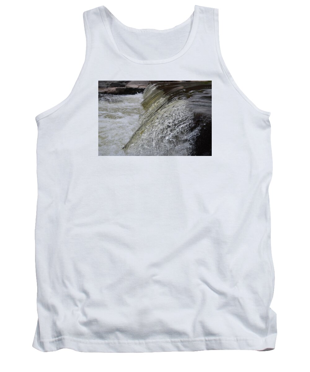 Water Fall Tank Top featuring the photograph Water by Silvana Sykes