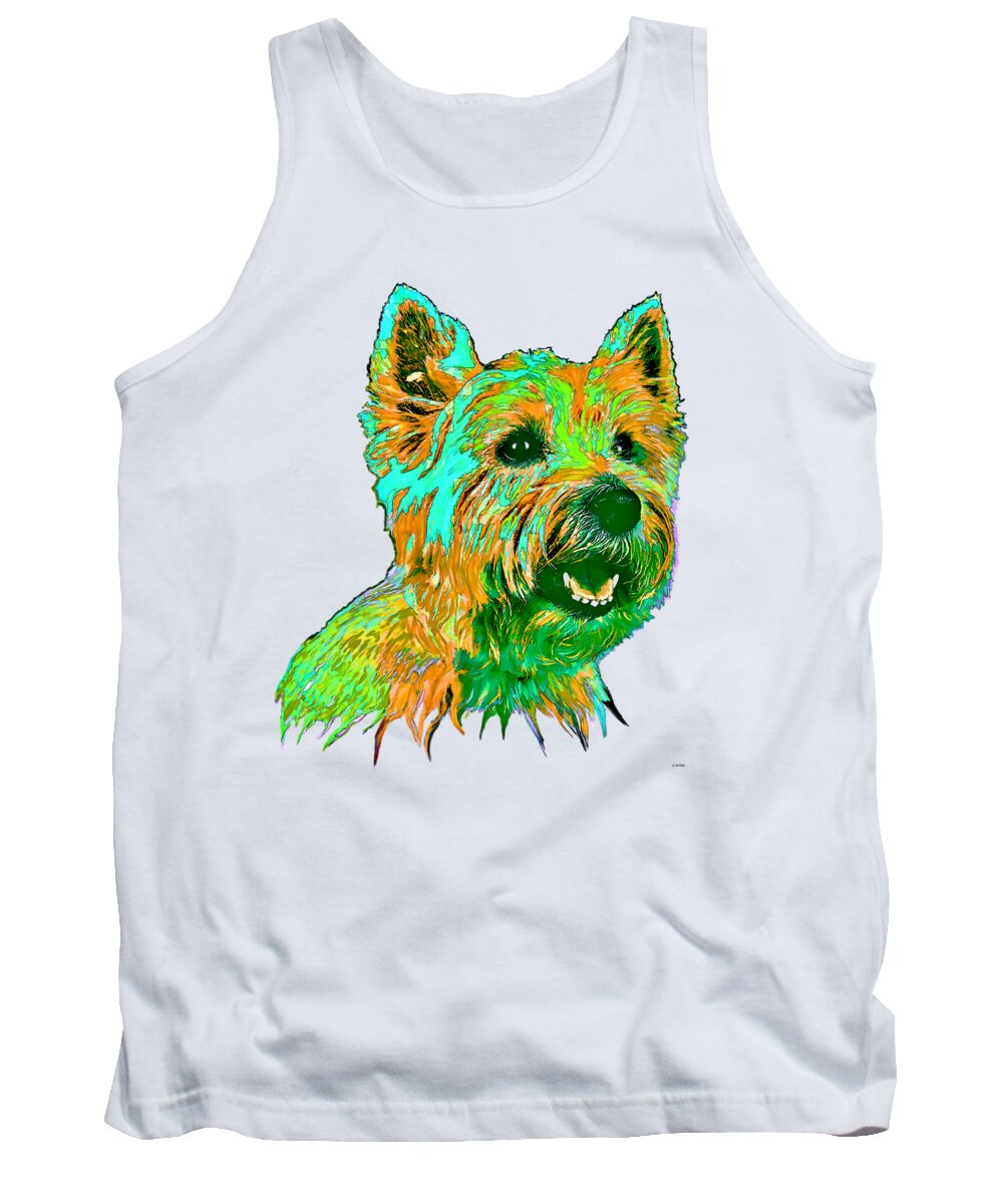 West Highland Terrier Tank Top featuring the digital art West Highland Terrier by Marlene Watson