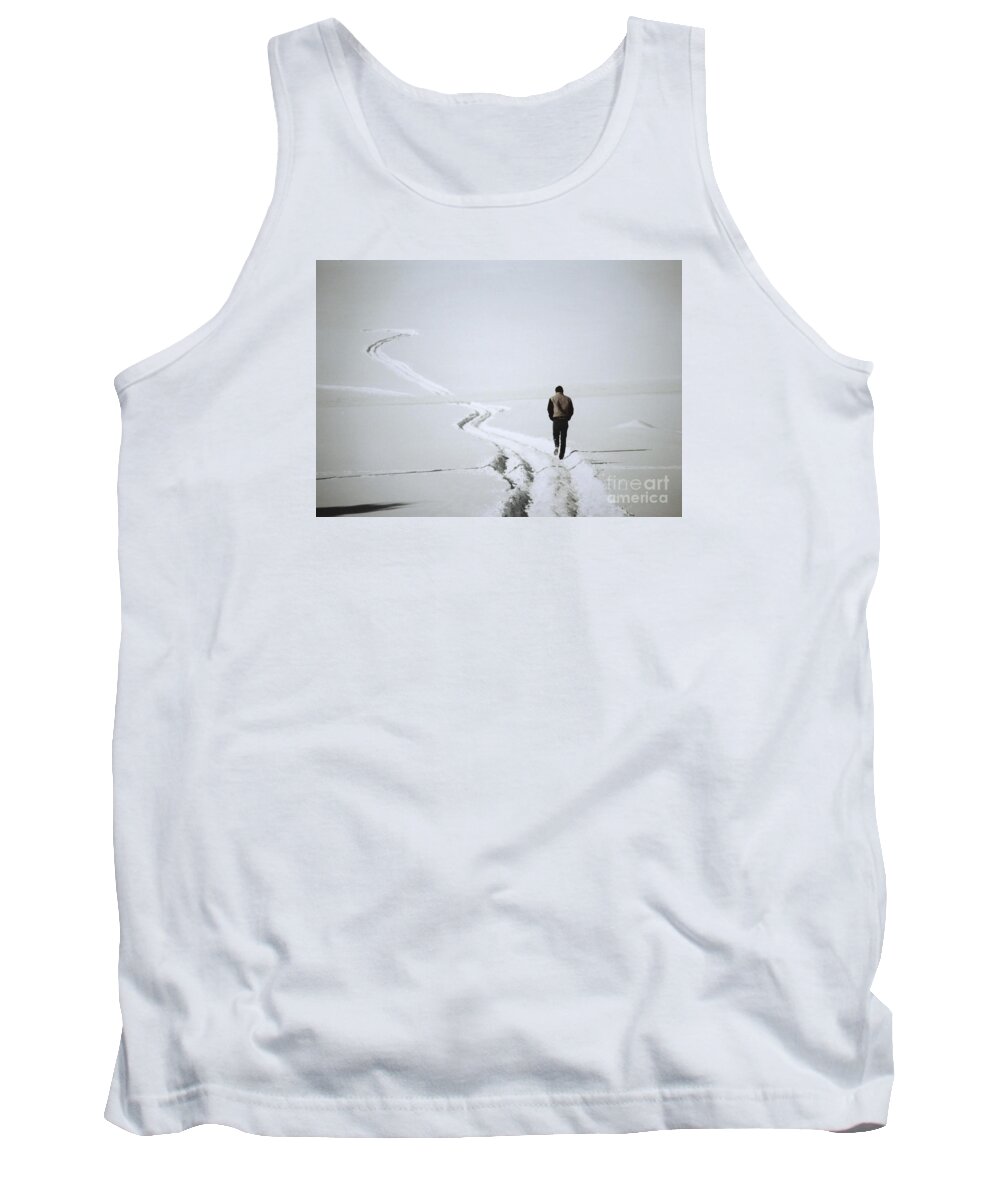 Landscape Tank Top featuring the photograph Where To by Sharon Williams Eng