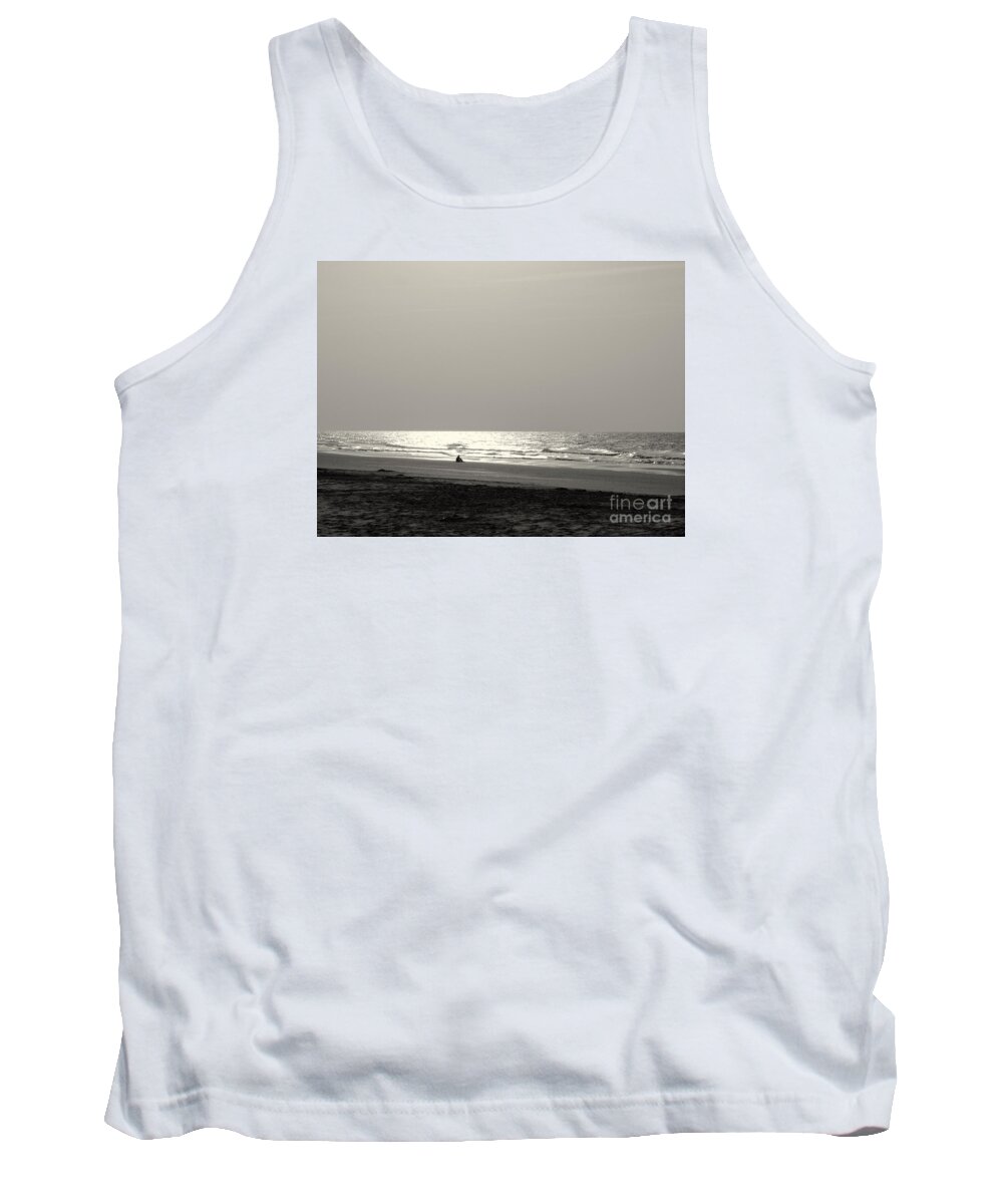 Alone Tank Top featuring the photograph Y O L O by Mim White