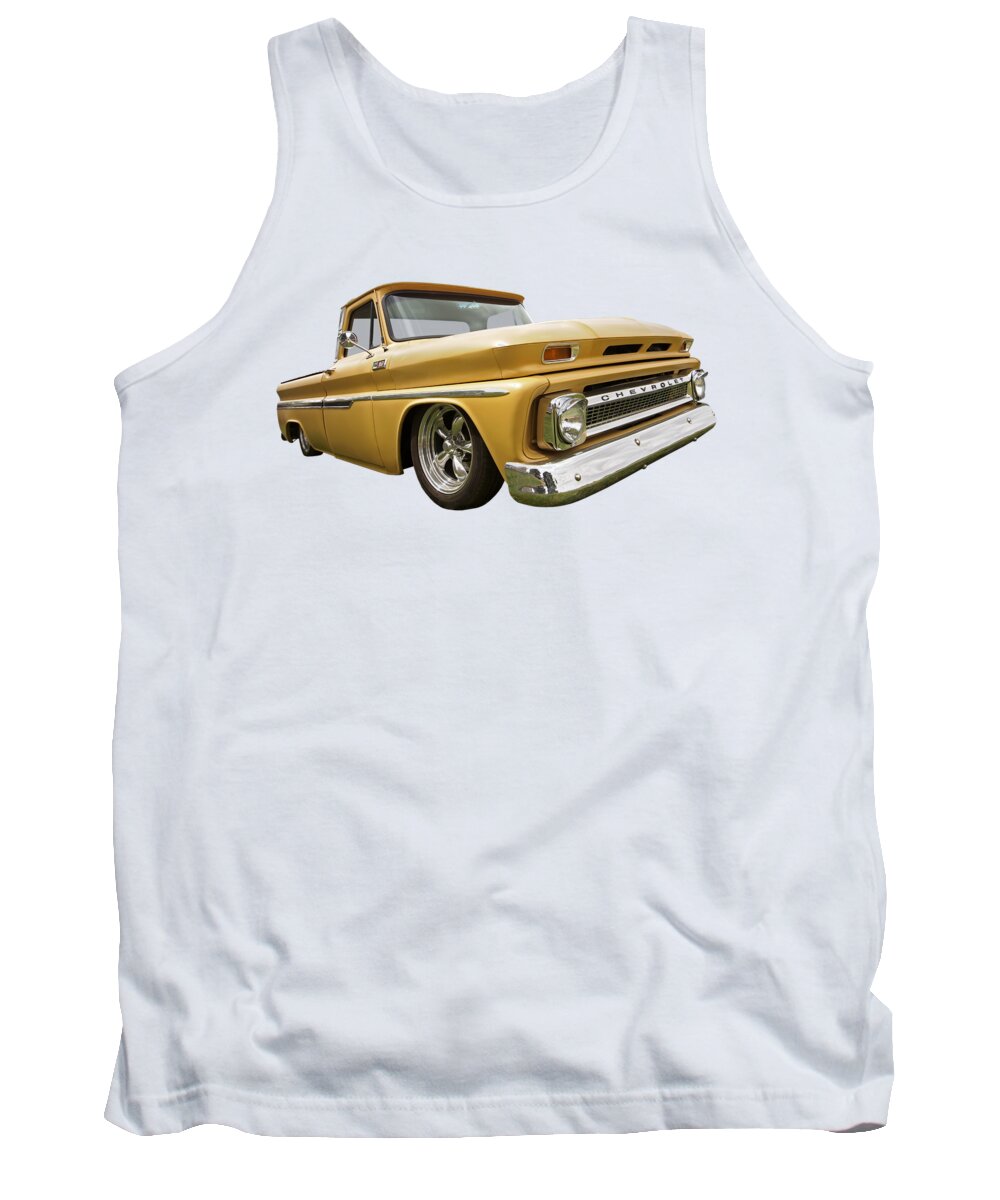Chevrolet Truck Tank Top featuring the photograph 1965 Chevy C10 Truck by Gill Billington