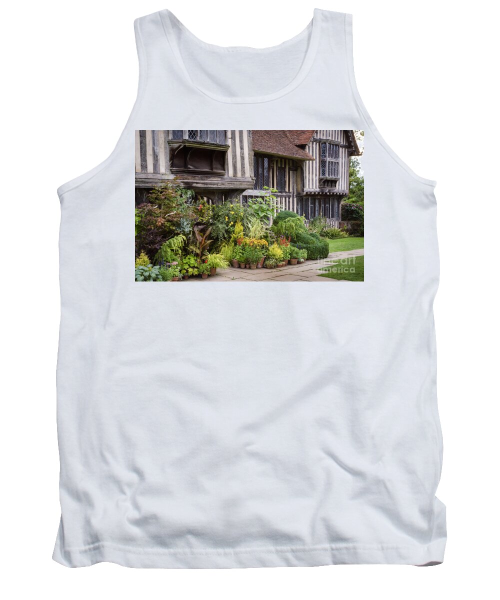 Golden Tank Top featuring the photograph Great Dixter House and Gardens by Perry Rodriguez