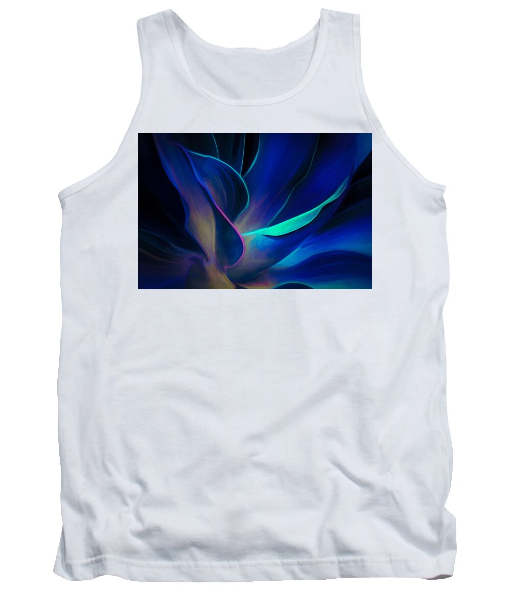 Photography Tank Top featuring the photograph Blue Agave by Paul Wear
