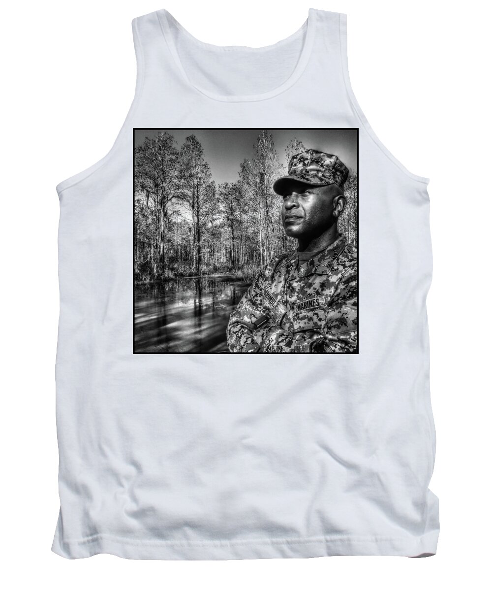  Tank Top featuring the photograph colonel Trimble 2 by Al Harden