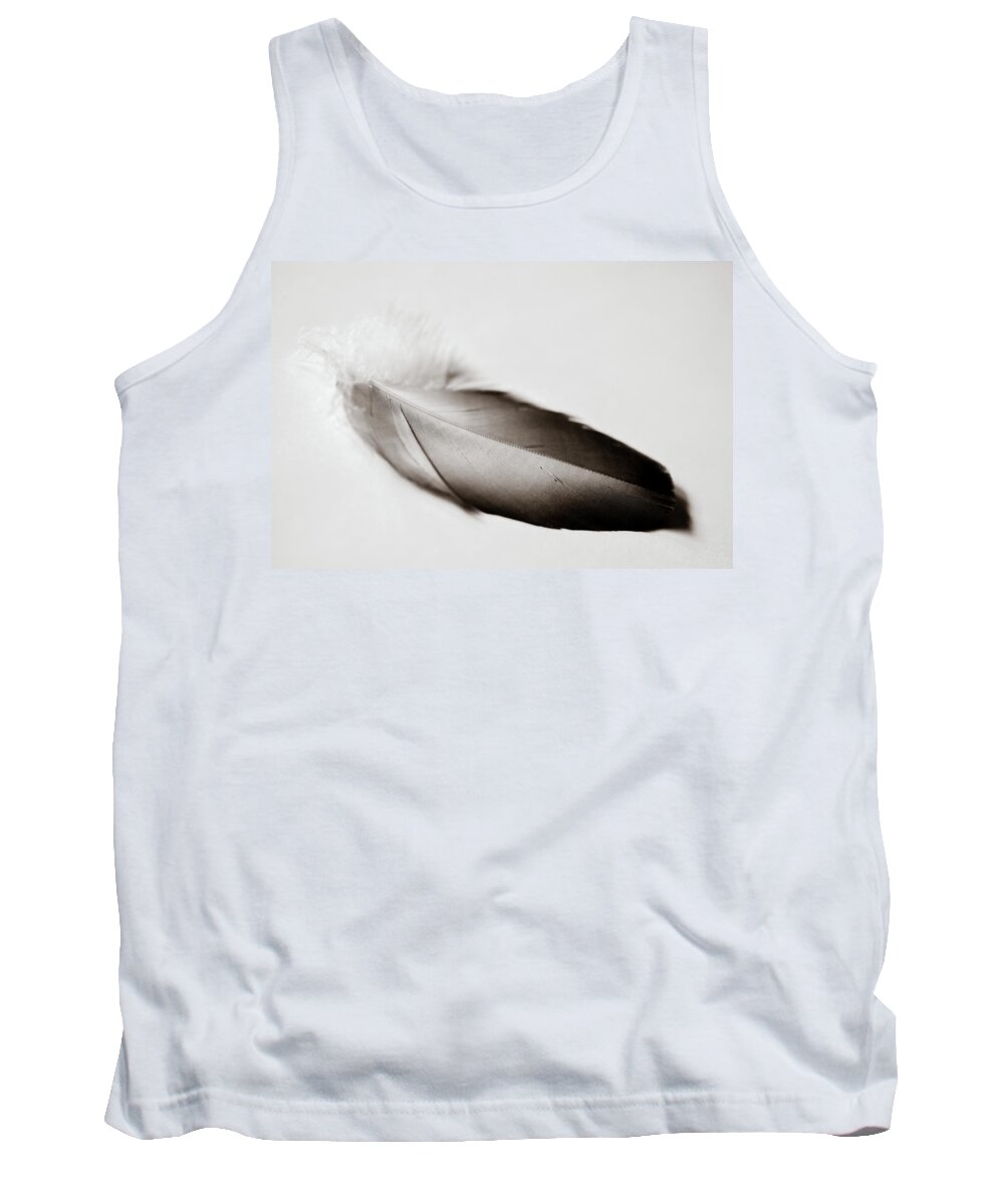 Feather Tank Top featuring the photograph Comfort by Michelle Wermuth