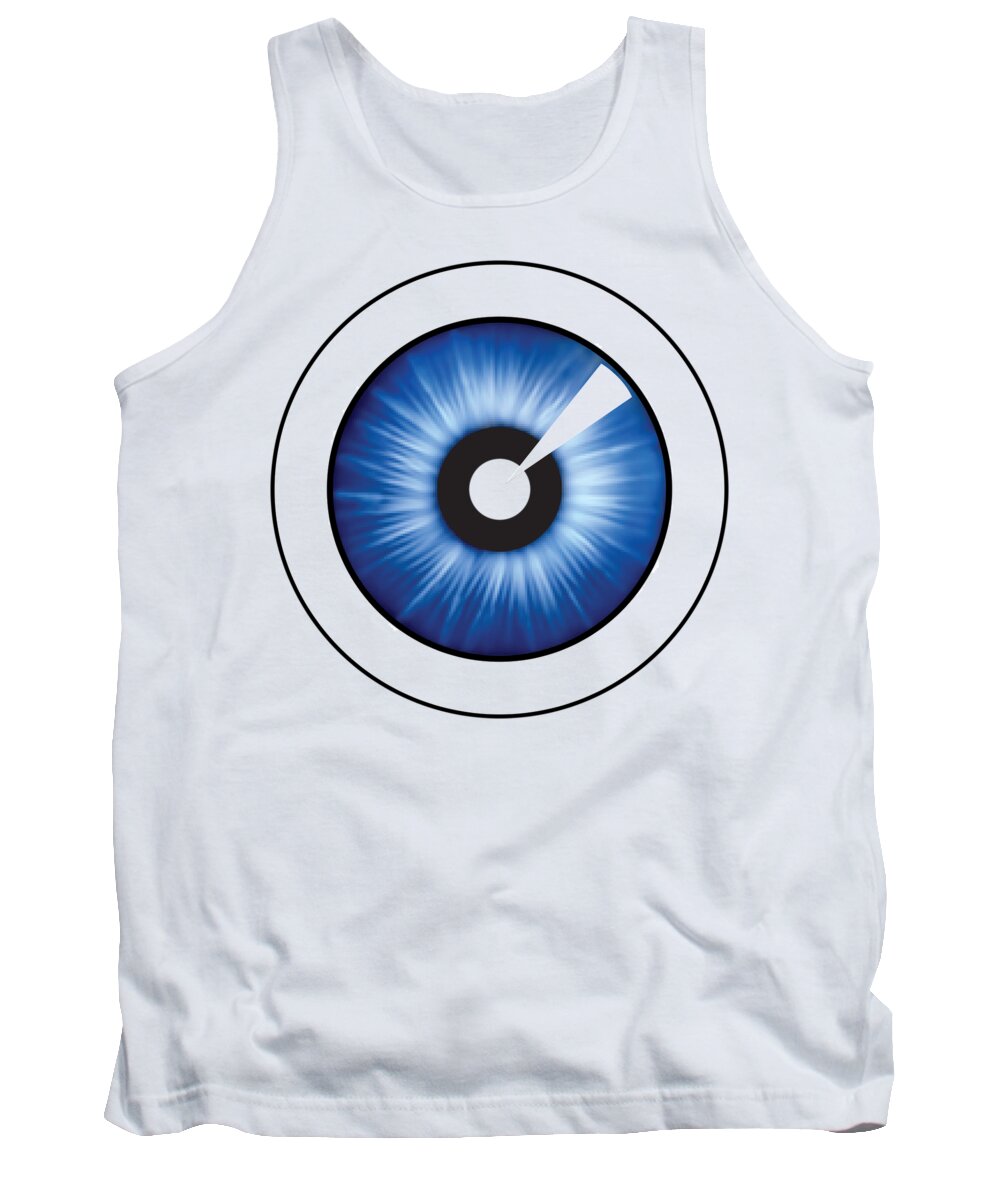  Tank Top featuring the photograph Eyeball Clear by Underwood Archives Nancy Aaron