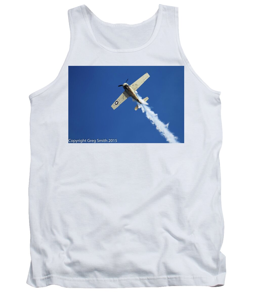 F4f Wildcat Tank Top featuring the photograph F4F by Greg Smith