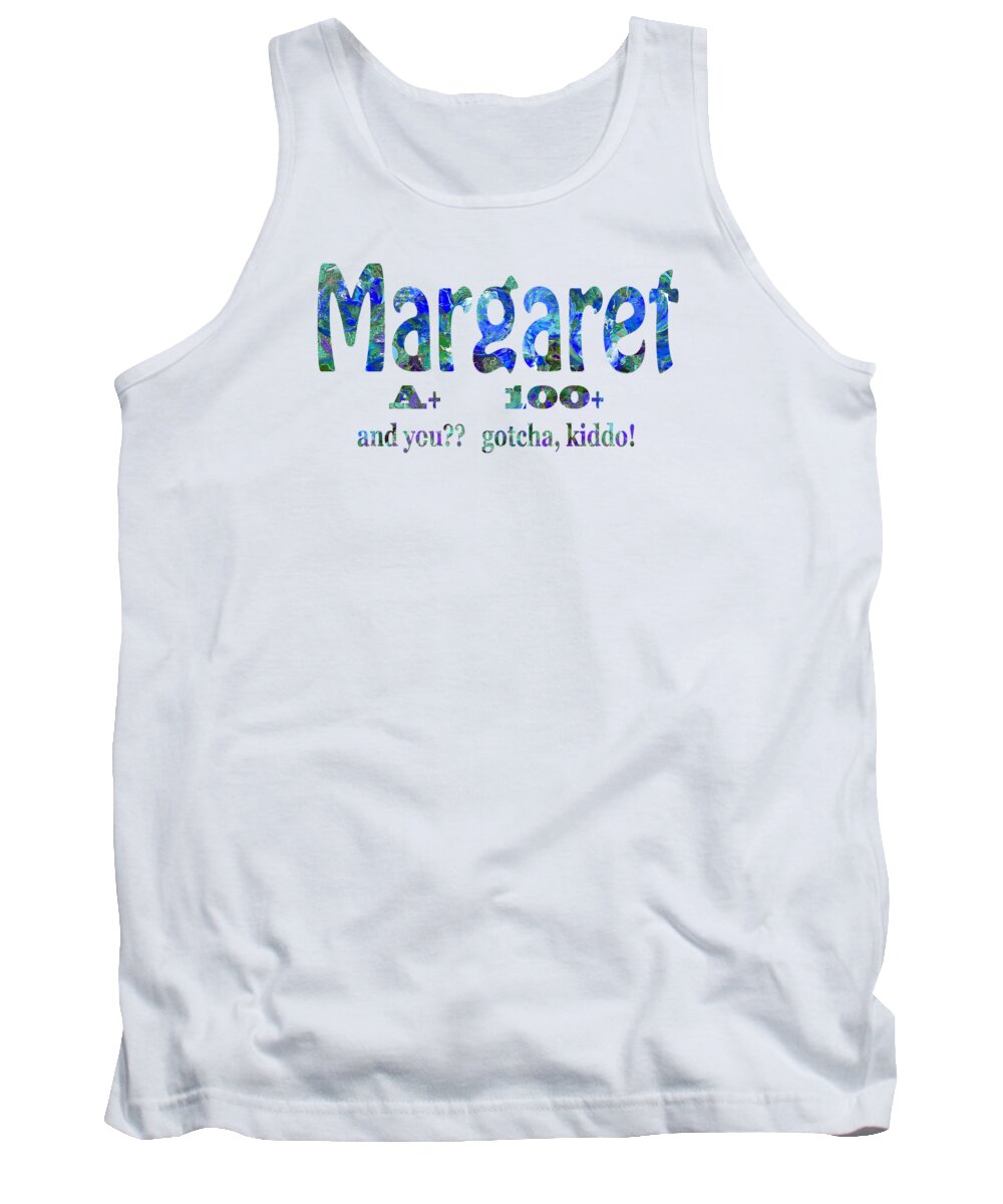  Tank Top featuring the digital art for Margaret by Corinne Carroll
