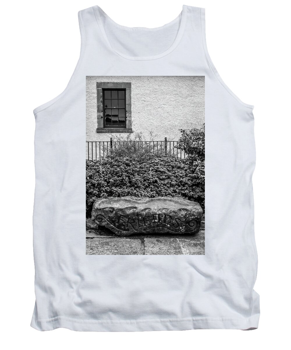Friends Tank Top featuring the photograph Friends are Like Windows Through Which You See Out into the World and Back into Yourself by Susie Weaver