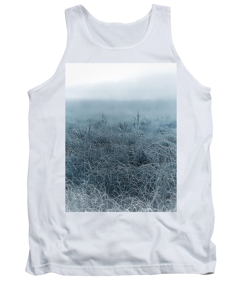 Frost Tank Top featuring the photograph Frigid Morn by Jill Love