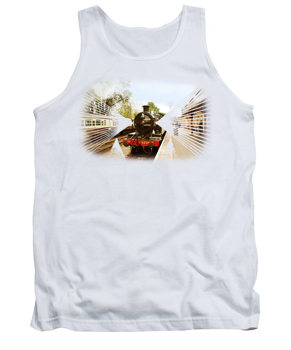 T-shirt Tank Top featuring the photograph Goliath The Engine and Anna on Transparent background by Terri Waters